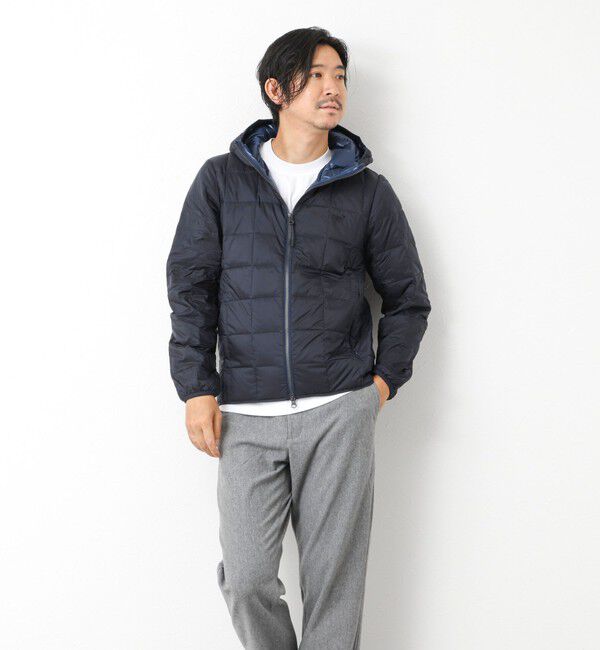 NOLLEY'S goodman「【TAION/タイオン】別注 クジラ刺繍HOOD W-ZIP DOWN JKT 25AW」|ダウン|