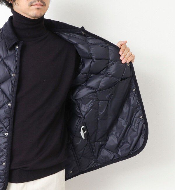 NOLLEY'S goodman「【TAION/タイオン】別注ソフトシェル キルティングジャケット 25AW」|ダウン|