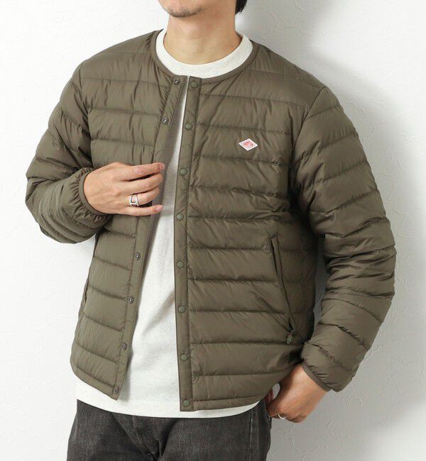 NOLLEY'S goodman「【DANTON/ダントン】DT-A0025 INNER DOWN CREWNECK JACKET 25AW」|ダウン|
