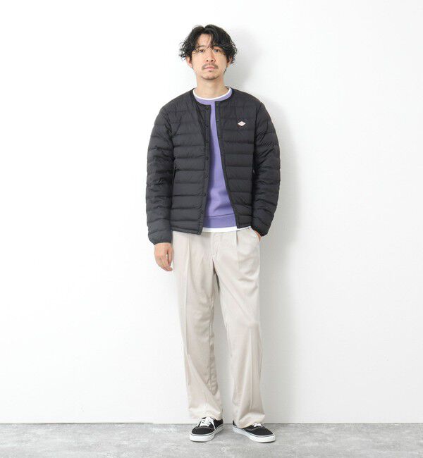 NOLLEY'S goodman「【DANTON/ダントン】DT-A0025 INNER DOWN CREWNECK JACKET 25AW」|ダウン|