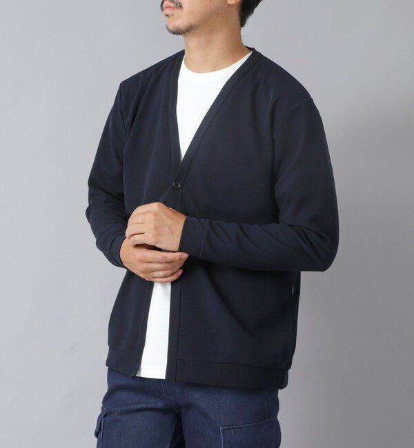 NOLLEY'S goodman「【ACTIVE SECT】《限定展開》ストレッチミラノリブワンボタンカーディガン 25AW」|カーディガン|