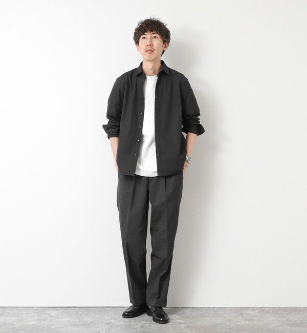 NOLLEY'S goodman「ピーチブロード レギュラーカラーシャツ 25AW」|シャツ・ブラウス|