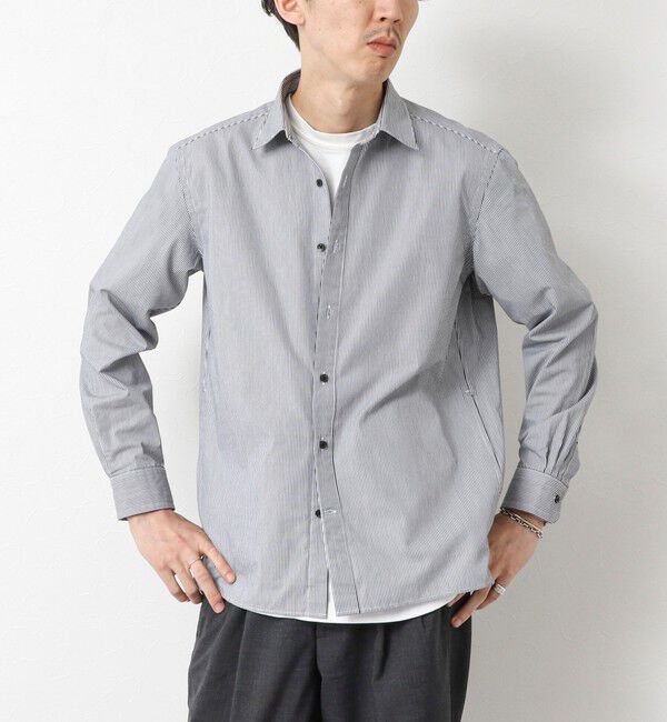 NOLLEY'S goodman「ピーチブロード レギュラーカラーシャツ 25AW」|シャツ・ブラウス|