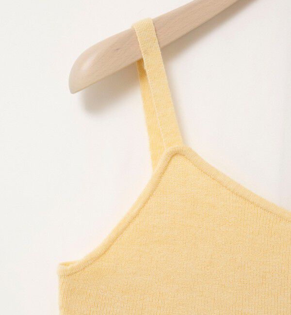 NOLLEY'S sophi「《手洗い可能》モヘヤ混片畦ビスチェ」|ニット・セーター|