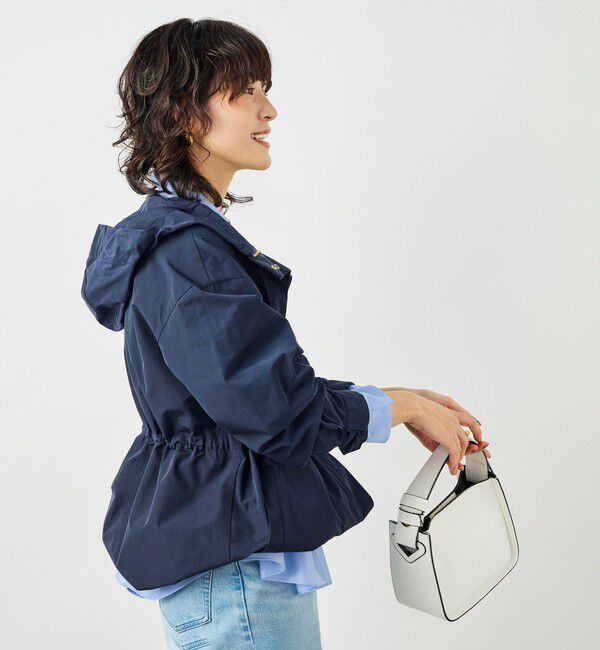 NOLLEY'S「【WEB限定カラー】ウォッシャブル2WAY撥水フーテッドブルゾン」|ブルゾン・スタジャン|