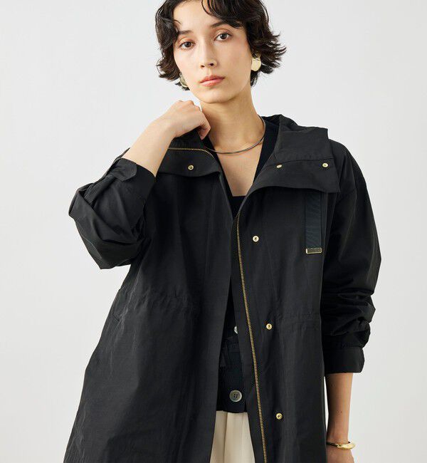 NOLLEY'S「【WEB限定カラー】ウォッシャブル2WAY撥水フーテッドブルゾン」|ブルゾン・スタジャン|