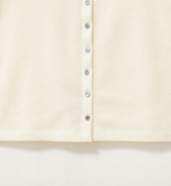 NOLLEY'S「ウォッシャブルナチュラルテレコ2WAYカーデ」|カーディガン|