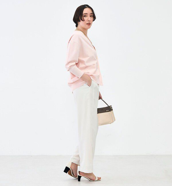 NOLLEY'S sophi「《手洗い可能》マルチファンクションVネックカーディガン」|カーディガン|