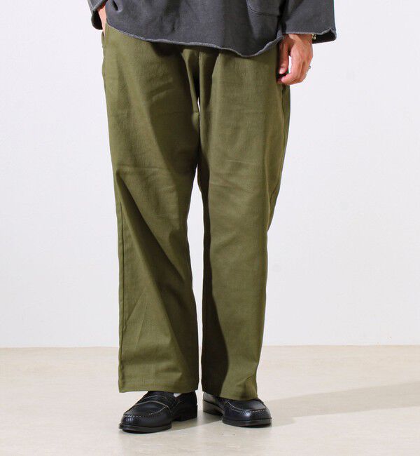 GLOSTER「【人気シリーズ/UNISEX/4サイズ/5色展開】GOODNESS イージーパンツ」|チノ|