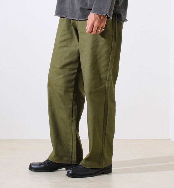 GLOSTER「【人気シリーズ/UNISEX/4サイズ/5色展開】GOODNESS イージーパンツ」|チノ|