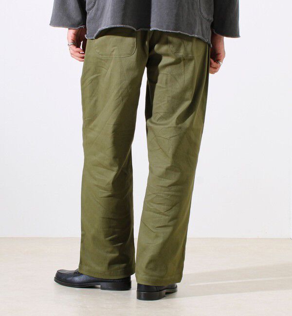 GLOSTER「【人気シリーズ/UNISEX/4サイズ/5色展開】GOODNESS イージーパンツ」|チノ|