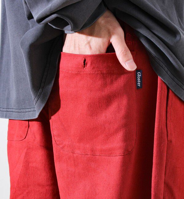 GLOSTER「【人気シリーズ/UNISEX/4サイズ/5色展開】GOODNESS イージーパンツ」|チノ|