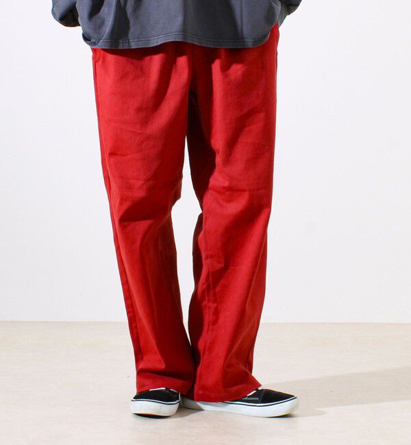 GLOSTER「【人気シリーズ/UNISEX/4サイズ/5色展開】GOODNESS イージーパンツ」|チノ|