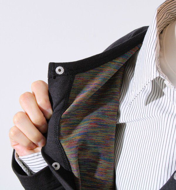 GLOSTER「【春の人気作が復刻】【裏グラデーションシリーズ】天竺クルーカーディガン」|カーディガン|