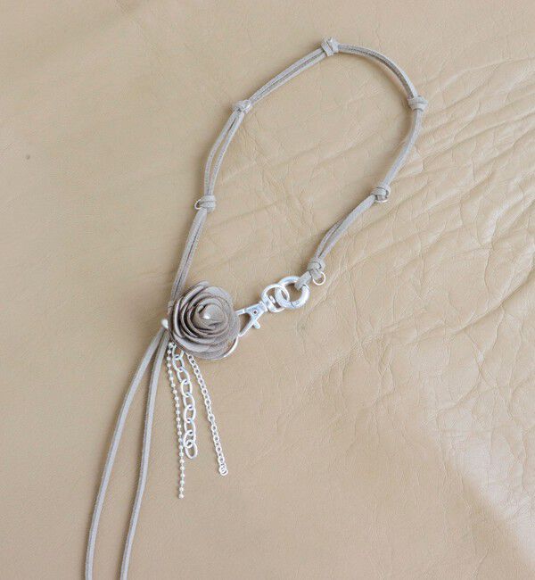 fredy emue「スエード花チョーカー」|その他|