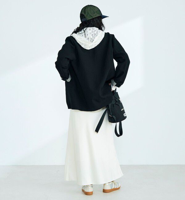 fredy emue「ヘビーサテンバイアススカート」|スカート|