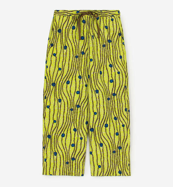 LE GLAZIK「LE GLAZIK | バティック イージーパンツ WOMEN」|チノ|