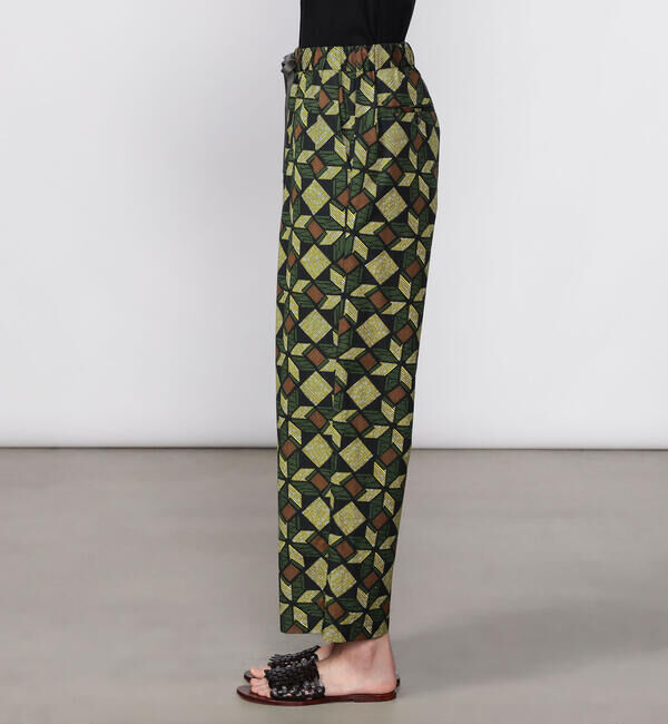 LE GLAZIK「LE GLAZIK | バティック イージーパンツ WOMEN」|チノ|