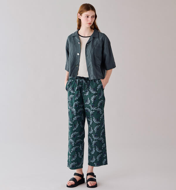 LE GLAZIK「LE GLAZIK | バティック イージーパンツ WOMEN」|チノ|