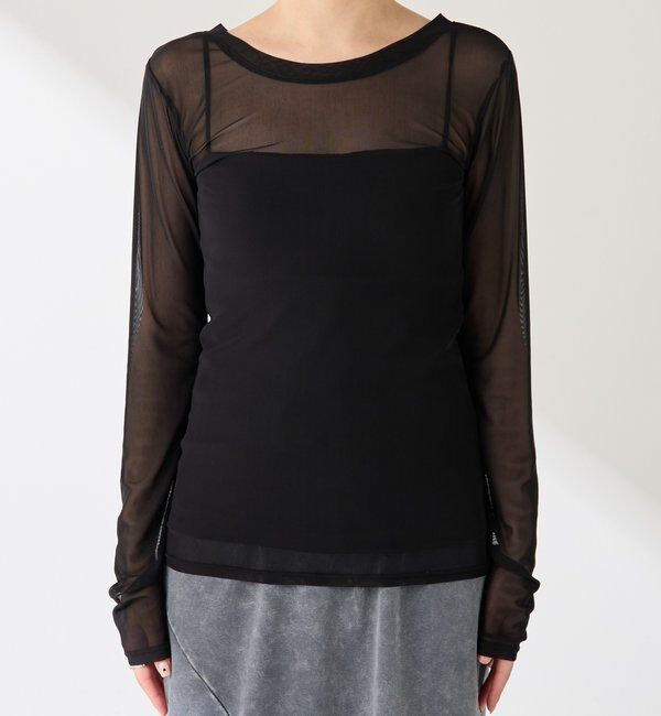  「Q.anos レイヤードTシャツ」|Tシャツ・カットソー|