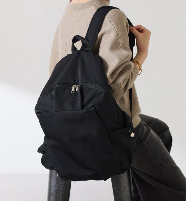  「【強撥水/大容量/PC収納ポケット付】撥水10ポケットリュック」|トートバッグ|