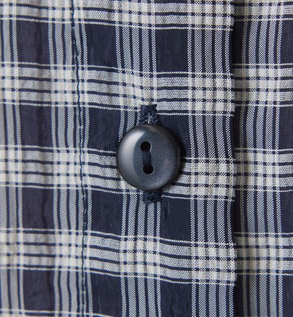  「ボウタイチェックブラウス」|シャツ・ブラウス|