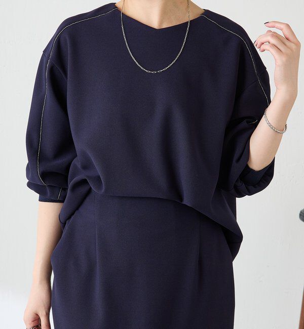  「ビーズラインカットセットアップ」|ワンピース|