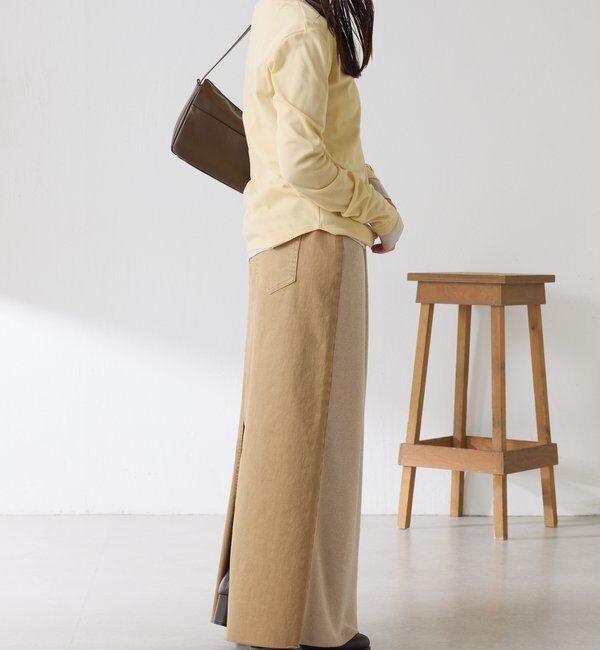  「Q.anos 2フェイスデニムスカート」|スカート|