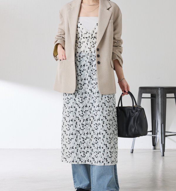  「【PROVOKE別注アイテム】プリントレースキャミワンピース」|ワンピース|