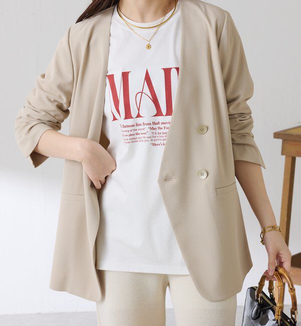  「オーバーロゴTシャツ」|Tシャツ・カットソー|