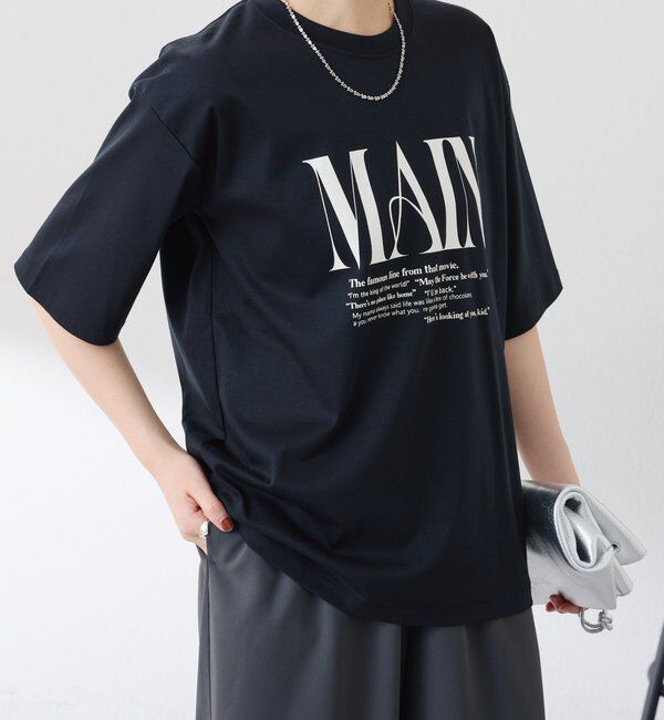  「オーバーロゴTシャツ」|Tシャツ・カットソー|