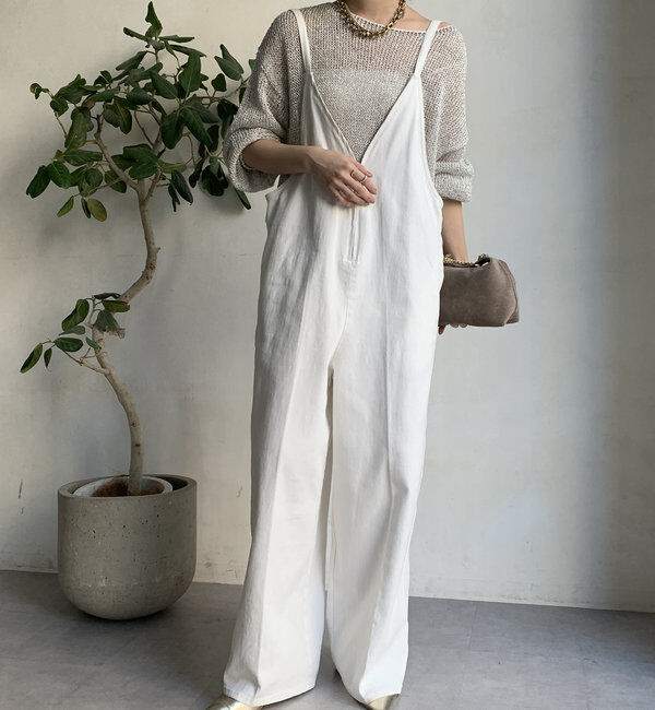  「【WEB限定】ラメ針抜きプルオーバー」|ニット・セーター|