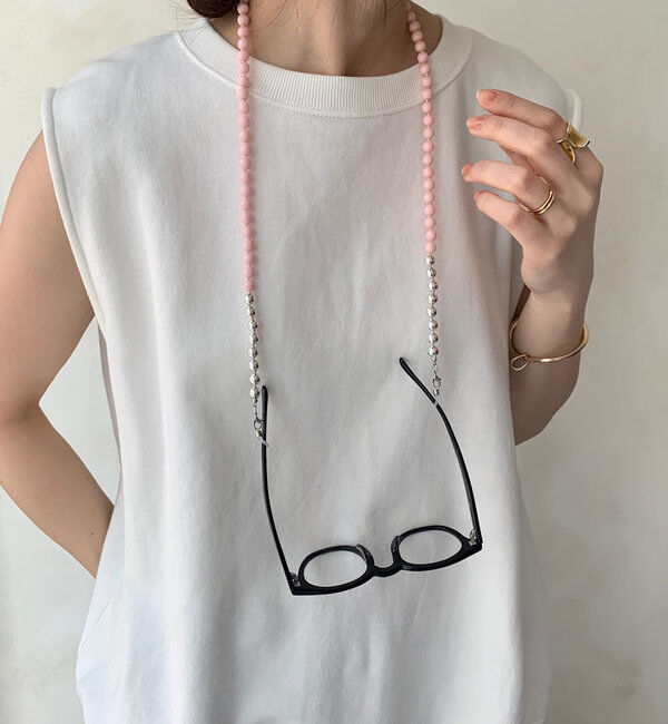  「2WAYサングラスチェーン/ネックレス」|ネックレス|