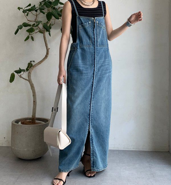  「ボーダースクエアニットタンク」|ニット・セーター|