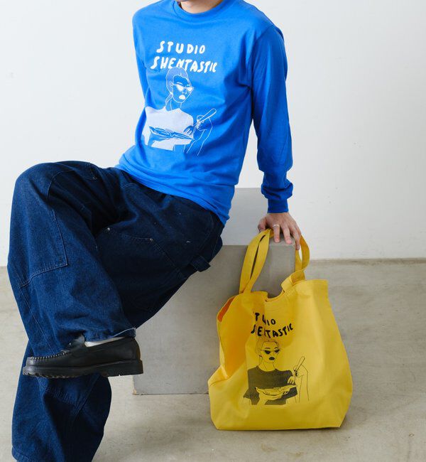  「【WHIMSIC】シェンタスティック スタジオ シルクスクリーンプリントT」|Tシャツ・カットソー|