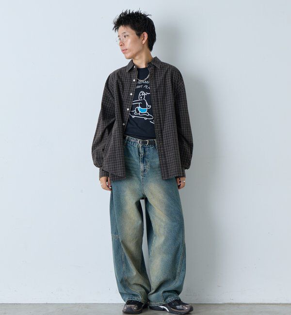  「【WHIMSIC】シェンタスティック スタジオ シルクスクリーンプリントT」|Tシャツ・カットソー|