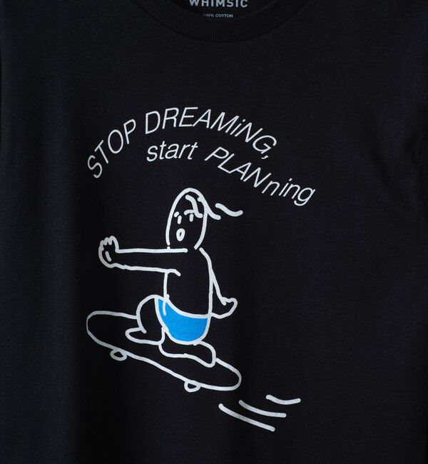  「【WHIMSIC】シェンタスティック スタジオ シルクスクリーンプリントT」|Tシャツ・カットソー|