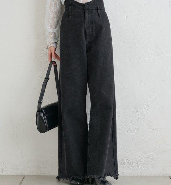  「ウェーブデニム」|デニム|ブラック