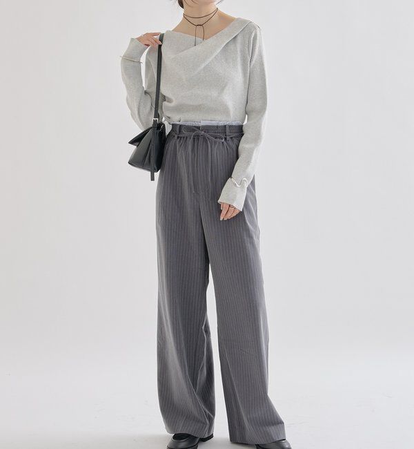  「Wベルトパンツ」|チノ|