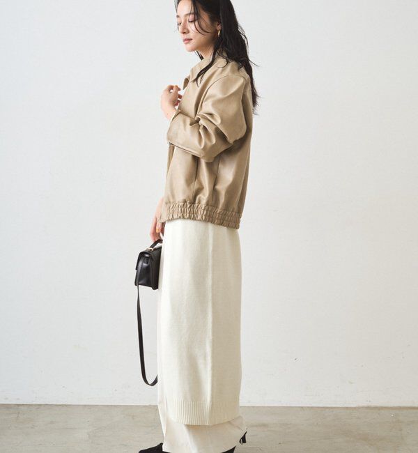  「フェイクレザージャケット」|ベスト・ジレ|