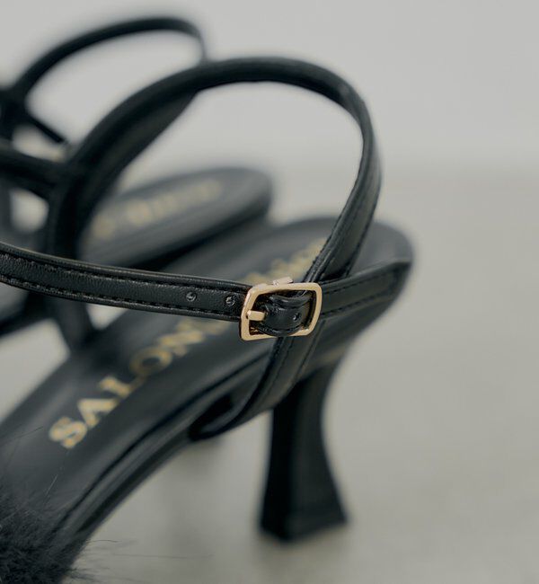  「【SALON by Chico】ファーデザインパンプス」|パンプス|