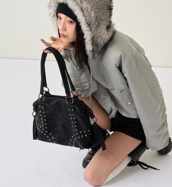 ジャケット・アウター archive grunge reversible fur blouson archive grunge fur blouson y2k red - メルカリ