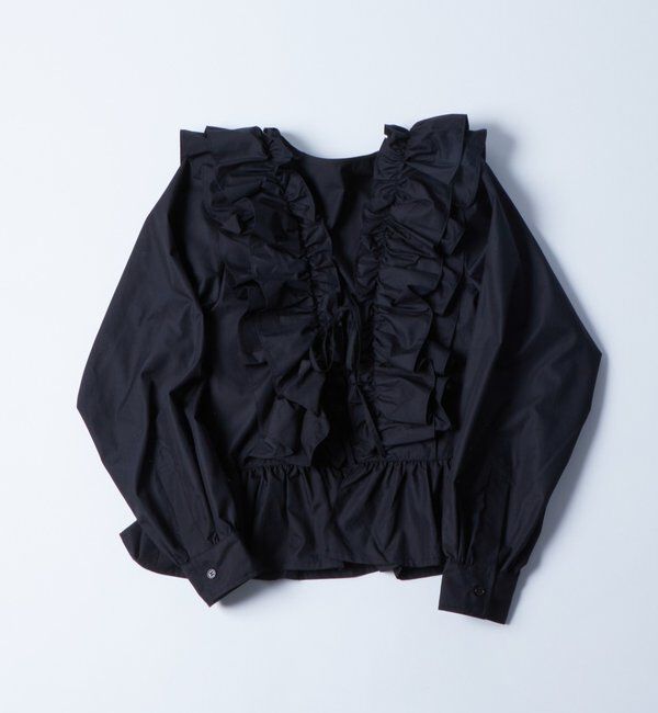  「フリルペプラムブラウスカーデ」|シャツ・ブラウス|