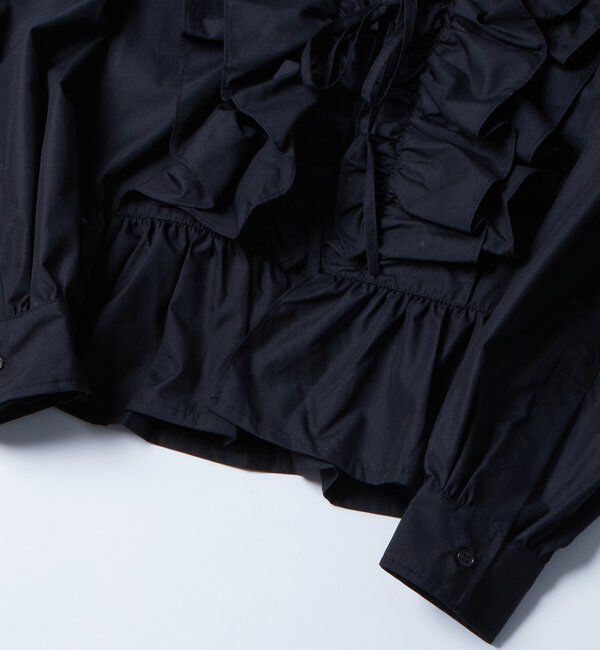  「フリルペプラムブラウスカーデ」|シャツ・ブラウス|