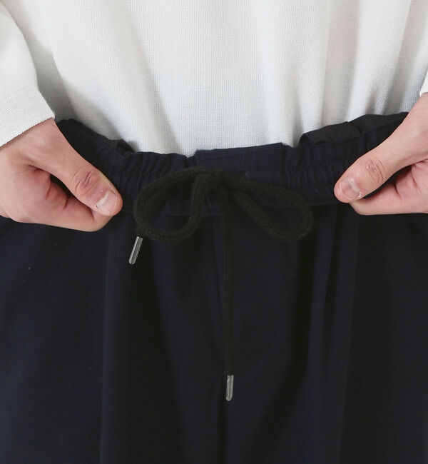 ABAHOUSE「【30/2 強撚ツイル】ワンタック イージー ワイドパンツ / スラックス」|その他|