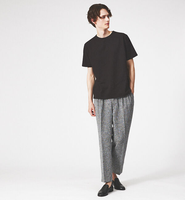 ABAHOUSE「【セットアップ対応】ツイード風 サマースラックス」|スラックス|