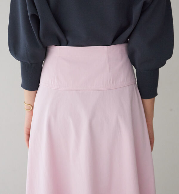 Rouge vif「コットンツィストドライフレアスカート」|スカート|