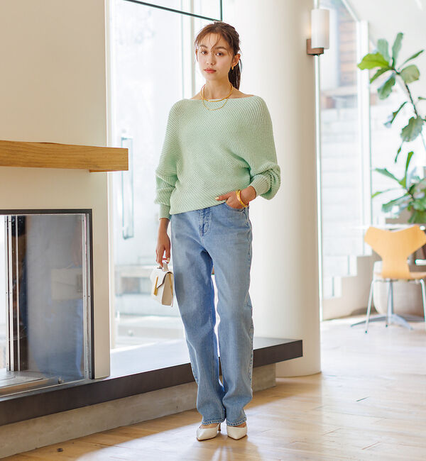 Rouge vif「ツイストニットプルオーバー」|ニット・セーター|