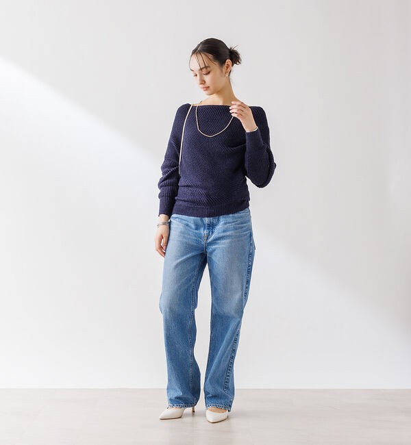 Rouge vif「ツイストニットプルオーバー」|ニット・セーター|