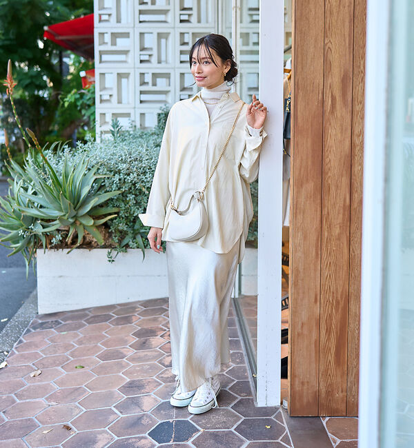 Rouge vif「シアーリブニットタートル」|ニット・セーター|